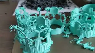 My first failed print - Moss Pole
