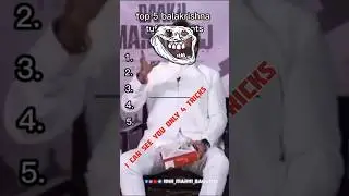 Balakrishna tuff moments 🤫#shortsfeed #trending #attitude #power #moments #aklavyashorts
