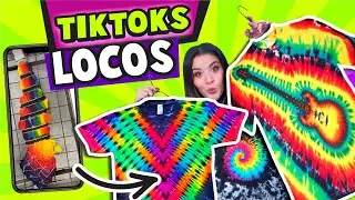 PROBÉ los Hacks de ROPA más RAROS de TIKTOK ⭐ Así o más fácil