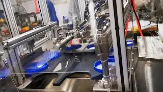 Big caps pre-cut foil wadding machinery fully automatic induction wads liner for Canadian customer