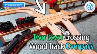 Two Level Overpass Train Tunnel Review &ndash; Creating Epic Train Set Layouts with Wood Tunnels!