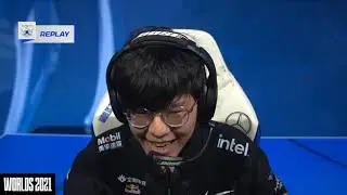 EDG players laughing after winning teamfight vs GEN G