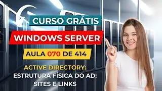 Curso Gratuito de Windows Server - Aula 70 de 414 - Estrutura F&iacute;sica - Sites e Links