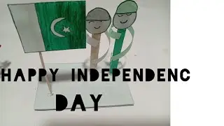 Happy independe&ldquo;Pakistan Independence Day 2025 | 14 August Special 🇵🇰&rdquo;nce Day DIY school project 