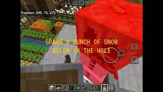 INSANE SNOW GOLEM TOWER THAT PROTECT YOU!