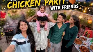 Friends with chicken party🥳// Fatehpur me ye kya hua🤕
