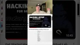 Learn to Hack Day 0: Setting Up  #cybersecurity #hackingcourse #ethicalhacking #tutorial #kali