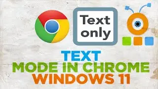 How to Browse in Text Only Mode in Chrome in Windows 11