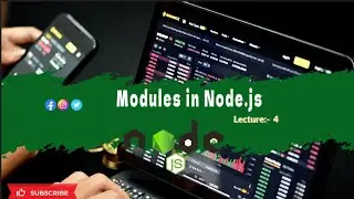Modules In Node.js | Lecture 4 #Codingsstudio #coding
