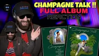 King || CHAMPAGNE TALK [FULL ALBUM] || Parked Up Anywhere 🇬🇧🇮🇳🇦🇱 REACTION [2023]