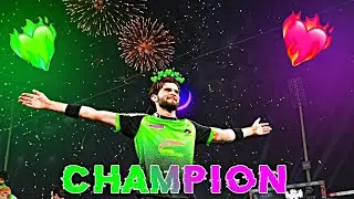 CHAMPION LAHORE QALANADAR || ONE MAN ARMY || SHAHEEN SHAH AFRIDI || #psl8 #hojajazbaati #final