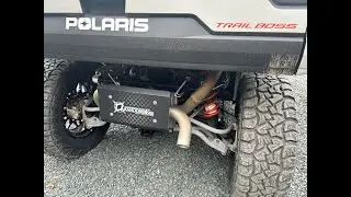 AA Ranger XP 1000 Dual Suppressor Exhaust Decibel Test