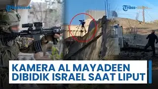 Kamera Al Mayadeen Dibidik Pasukan Israel saat Meliput Perlawanan di Lebanon, Jurnalis Selamat