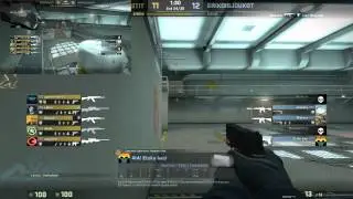 [CSGO] Nuke Ninja Defuse - No Smoke, No Kit, No Flash