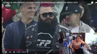 ARGENTINA HATEA A ACZINO vs CHILI PARKER | #LIGABAZOOKA INTERNACIONAL - MOVISTAR ARENA 2025