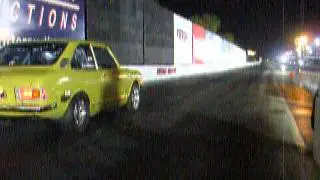 Karl: Launches hard then bends two push rods.