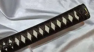 Japanese samurai swords Tsukamaki . #tsuka #tsukamaki #handle
