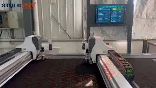 STYLECNC Digital Leather Cutting Machine with Projector Nesting