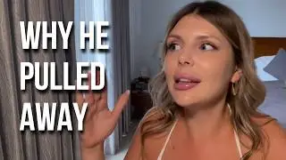 Why men PULL AWAY after getting close (it's NOT what you think)