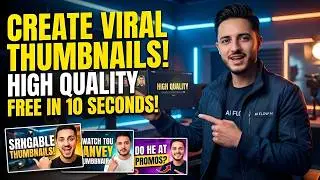 Create Eye-Catching YouTube Thumbnails with AI in 10 Seconds | Free AI Thumbnail Generator