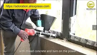 Cement Injection Caulking Gun, Slurry Filling , Mortar Filling 2020