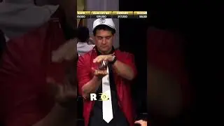 Magician fills his own drink at the poker table with this crazy trick #magic #poker