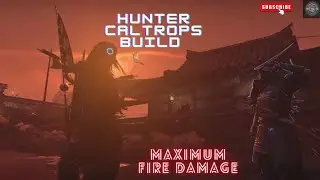 -max fire damage and effect duration hunter build- Ghost Of Tsushima Legends