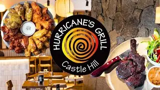 Hurricane's Grill Castle Hill FEAST | Sydney's BEST Buffalo Wings?  Ribeye - Burgers - Calamari etc.