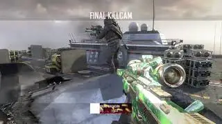 Dropback trickshot on Carrier bo2