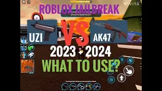 AK47 VS UZI | What To Use? | Roblox Jailbreak