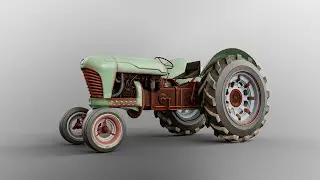 Tractor Game Asset Modeling & Texturing | Pankaj Chandrawanshi