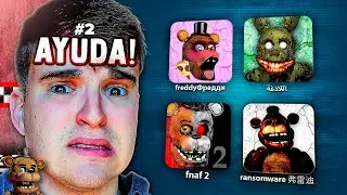 Prob&eacute; 100 VIRUS de FNAF en mi CELULAR #2 💀