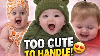 Too Cute to Handle 😍 | Adorable Baby Moments Compilation