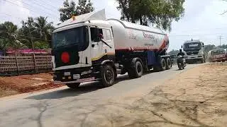 Omera LPG Road Tanker at IOCL Tripura India