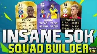 INSANE 50K SQUAD BUILDER!!! Ft. Hero Gignac & SIF Fischer | FIFA 16 Ultimate Team