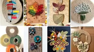Rustic Jute Rope Crafts for Home Decor | Handmade Wall Art #2026 