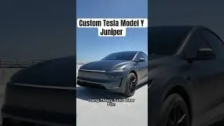 2025 Tesla Model Y Juniper Transformed with Satin Clear PPF & TSF 19'' Satin Black Wheels! 🔥⚡️