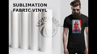 Heat transfer vinyl Sublimation Fabric Vinyl for printing Dark Cotton T-Shirts.( Subli Fabric Vinyl)