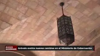 Cambios en Gobernaci&oacute;n, Ar&eacute;valo reestructura la estrategia de seguridad y control institucional