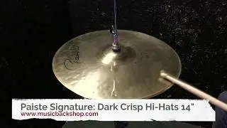 Paiste Signature Reflector Dark Crisp Hi-Hats 14