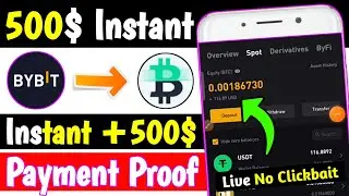 500$ Instant Bybit App Airdrop | Instant Withdrawal Airdrop | New Crypto Airdrop