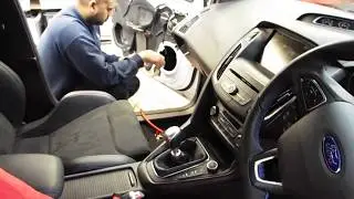 Car Audio Installation at the Audiofile-Incar Workshops.