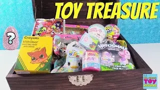 Simons Blind Bag Treasure Chest Unboxing #59 Pikmi Pops Num Noms Disney Toy | PSToyReviews