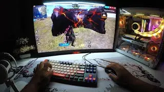 FREE FIRE FROM A PC PERSPECTIVE 😴🌿 Best Solo vs Squad Strategy (POV) Handcam