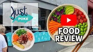 Pok&eacute; Bowl Description & Food Review at Just Pok&eacute; in Bellingham #restaurantreview #bellingham #foodie
