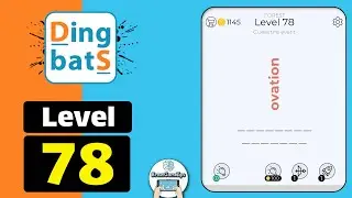 Dingbats Level 78 ovation Walkthrough