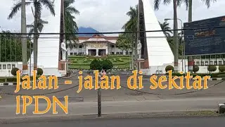 Jalan-jalan sekitar Kampus IPDN Jatinangor