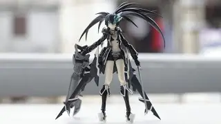 [4K Showcase] figma Black Rock Shooter The Game BRS 2035 action figure