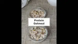 #highprotein overnight #oats🤤Rise and Shine with #nutty  #overnight Oats!🌞