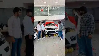 New Mahindra Scorpio 🤍✨ || ScorpioN Showroom Delivery 🔥🔥 || First Look #scorpio #scorpioN #shorts